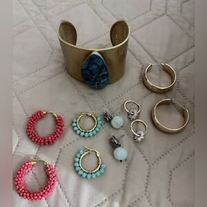 High-End Jewelry Bundle - Statement Cuff & Essentials Set ($200+ Value)